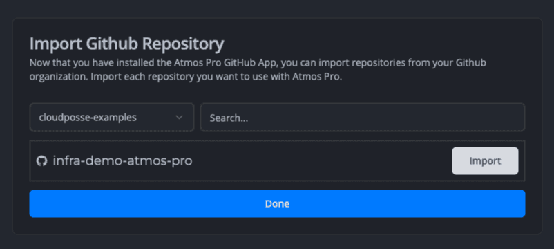 Import GitHub Repositories